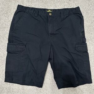 Tradesmax Pro Men’s Black Cargo Shorts